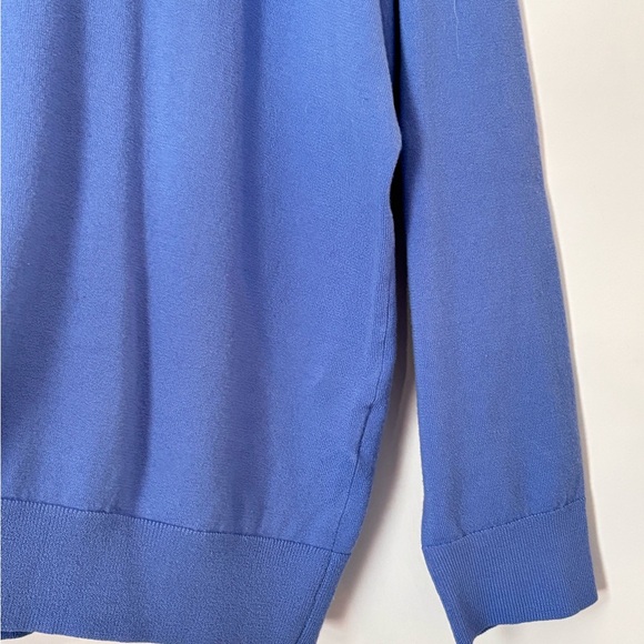 Lands’End Women’s Classic Blue Sweater Size 2XL - Picture 6 of 16